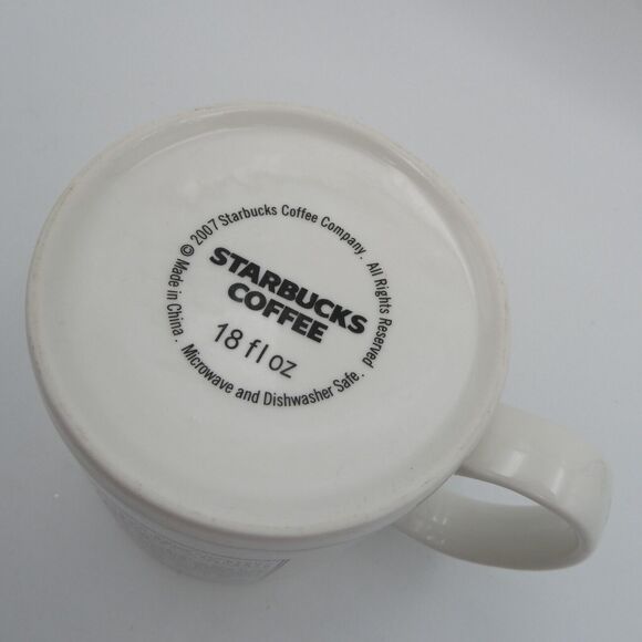 Starbucks Atlanta Hotlanta City Skyline Architect Series Coffee Mug 2007 Trivia - Picture 6 of 8